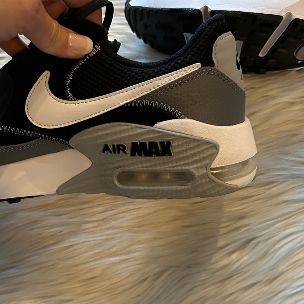 Nike Air Max Black and White Sneakers - Picture 3 of 10